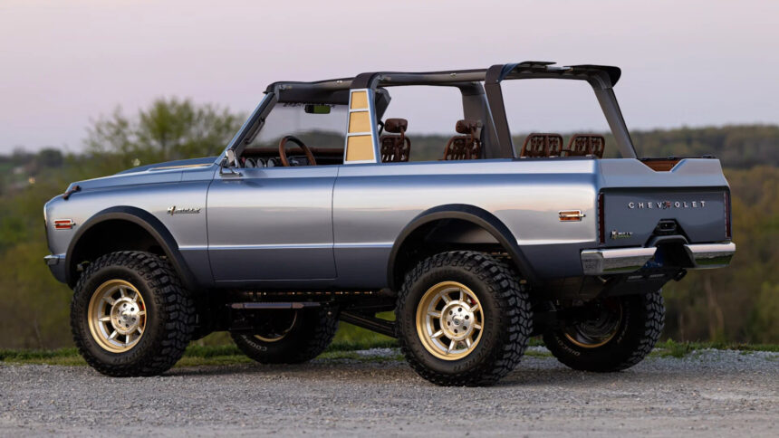 Ringbrothers transforma K5 Blazer 1972 em monstro V8 6,8L de 1.217 cv