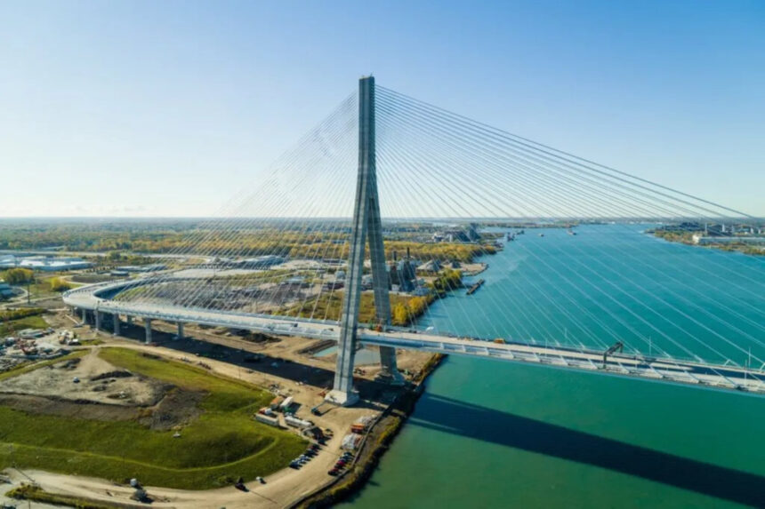 Stellantis impede caminhões de cruzar nova Ponte Gordie Howe