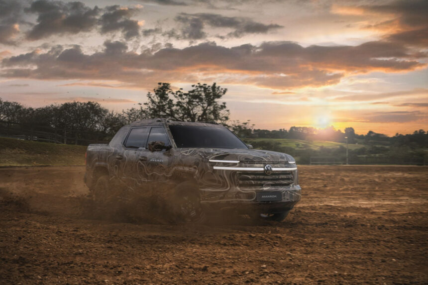 Volkswagen revela Tukan e Amarok camuflada em Barretos