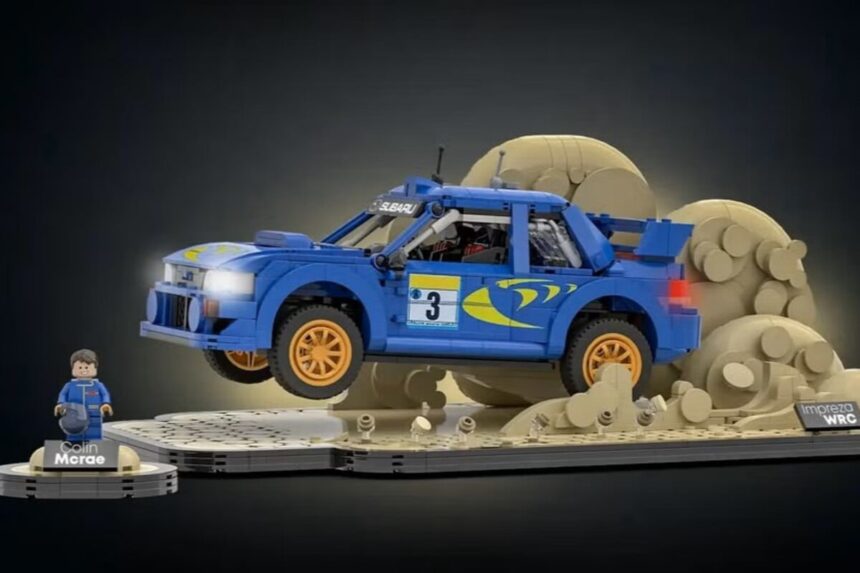 Vote agora para transformar o Subaru Impreza WRC de McRae em Lego