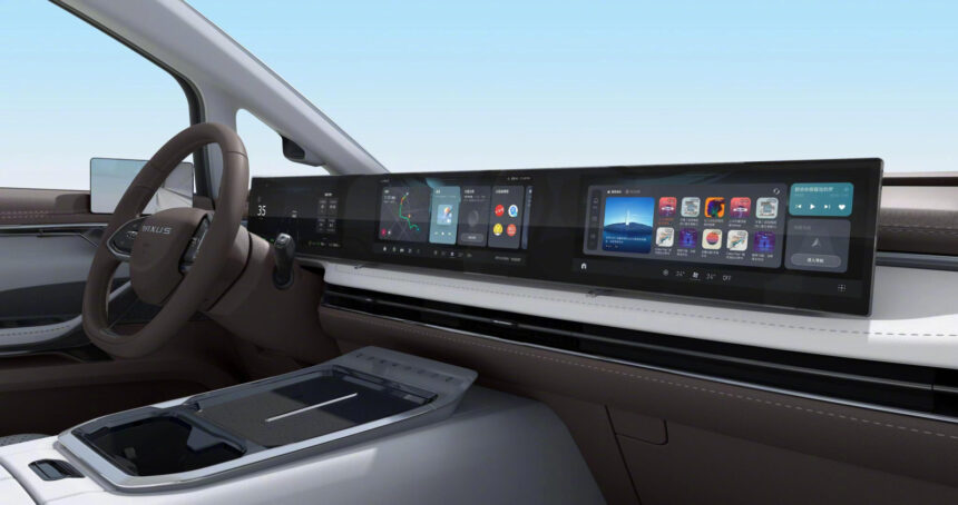 Amarok 2028 ganha até três telas no painel durante testes no Brasil