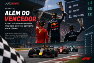 Aposte além do vencedor: entenda pódio, pontos e duelos na F1