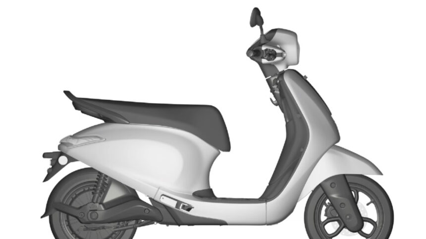 Bajaj registra Chetak elétrica no Brasil e protege design
