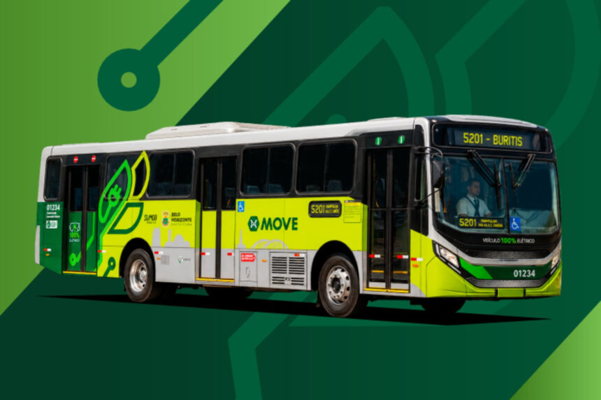 Belo Horizonte contrata 96 ônibus elétricos por R$ 313,1 milhões