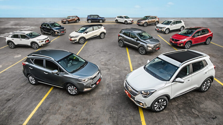 Descubra quanto valem em 2026 os 12 SUVs que custavam até R$95 mil