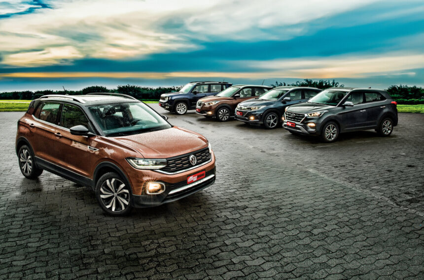 Descubra quanto valem hoje os SUVs que desafiaram o VW T-Cross em 2019