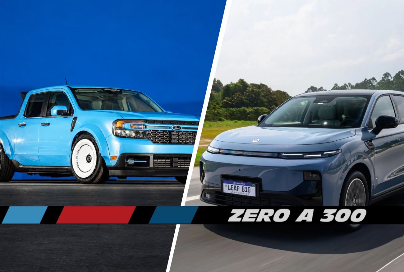 Ford Maverick V8 volta a agitar fãs; Leapmotor V10 ganha versão híbrida
