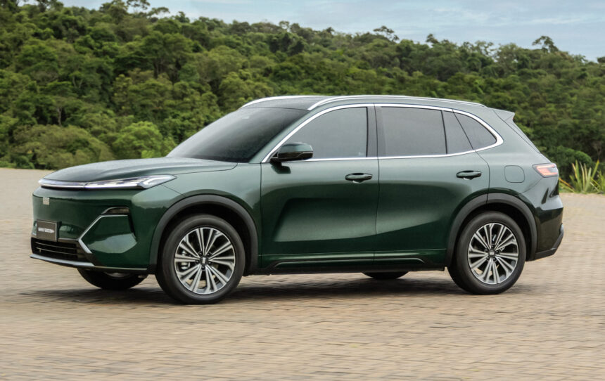 Geely oferece até 11% de desconto no EX2, EX5 e EX5 EM-i