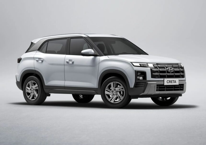 Hyundai Creta Action 2027 perde potência; PcD sai por R$106.238