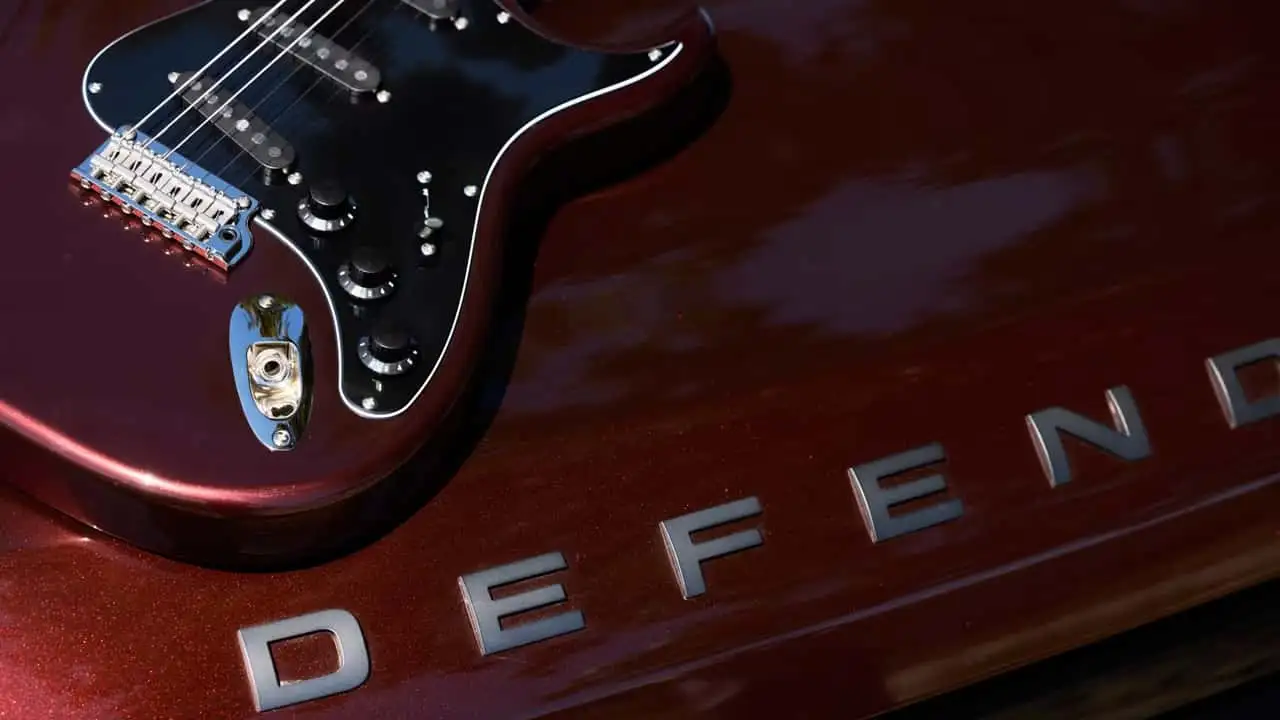 John Mayer e PRS revelam Silver Sky nas cores oficiais do Land Rover Defender