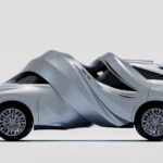 Lexus transforma RZ 450e e RX 450h+ em esculturas na NY Art Week
