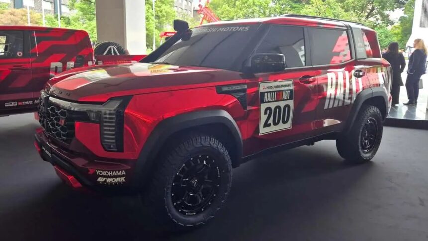 Mitsubishi avalia Pajero Ralliart para competir no off-road extremo