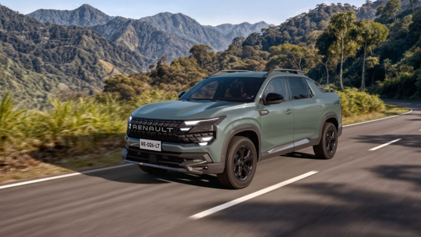 Renault apresenta Niagara, picape compacta com motor flex e tração 4×4