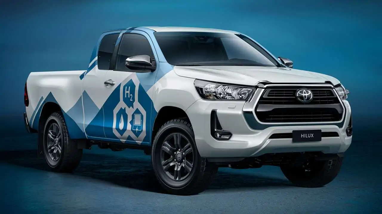 Toyota confirma produção da Hilux a hidrogênio para frotas europeias em 2028