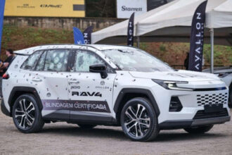 Toyota lança RAV4 com blindagem homologada no Brasil
