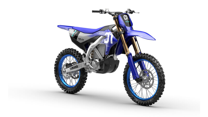 Yamaha exibirá protótipo elétrico YE-01 Racing no MXoN 2026