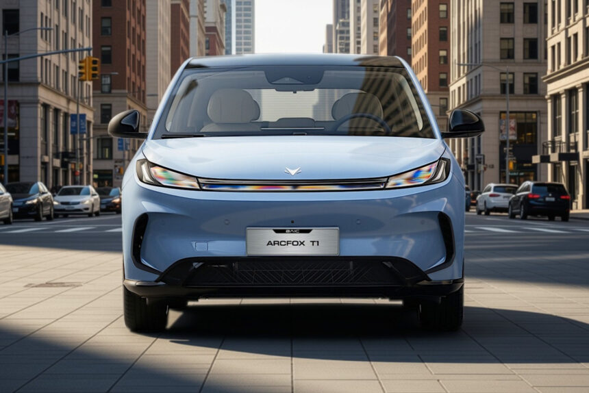 BAIC Arcfox T1 desembarca no Brasil e busca fatia dos elétricos