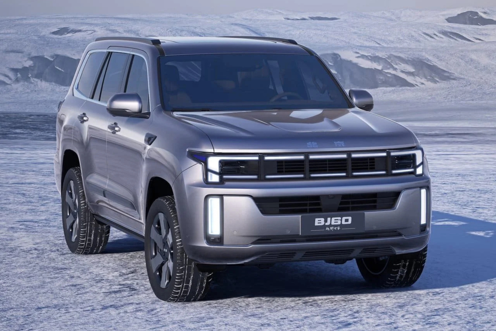 BAIC BJ60e chega ao Brasil para homologação com sistema EREV
