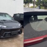 BYD Dolphin Mini 2027 ganha spoiler vazado, pneus 185/55 R16 e rodas escuras