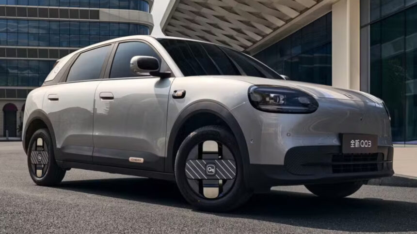 Chery apresenta QQ3 elétrico e parte para confronto com EX2