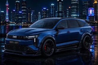 Dacia Spring vira street racer virtual com aerofólio gigante e 80 cv