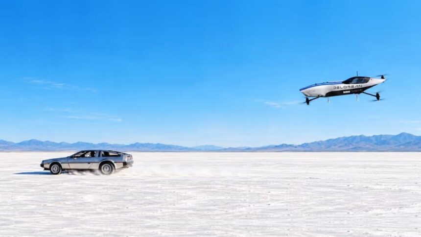 DeLorean entra na Airspeeder e encabeça primeira equipe dos EUA
