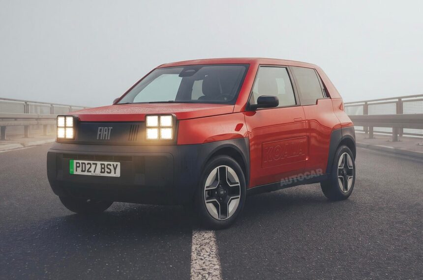Fiat prepara elétrico popular 'Koala' na plataforma E-car por €15 mil