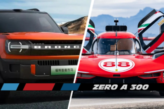 Ford lança Bronco híbrido de 422 cv no Brasil em 2027; Ferrari 499P à venda