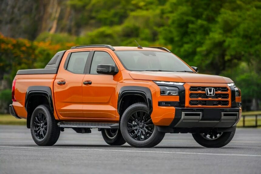 Honda anuncia picape média baseada na Mitsubishi Triton para 2028