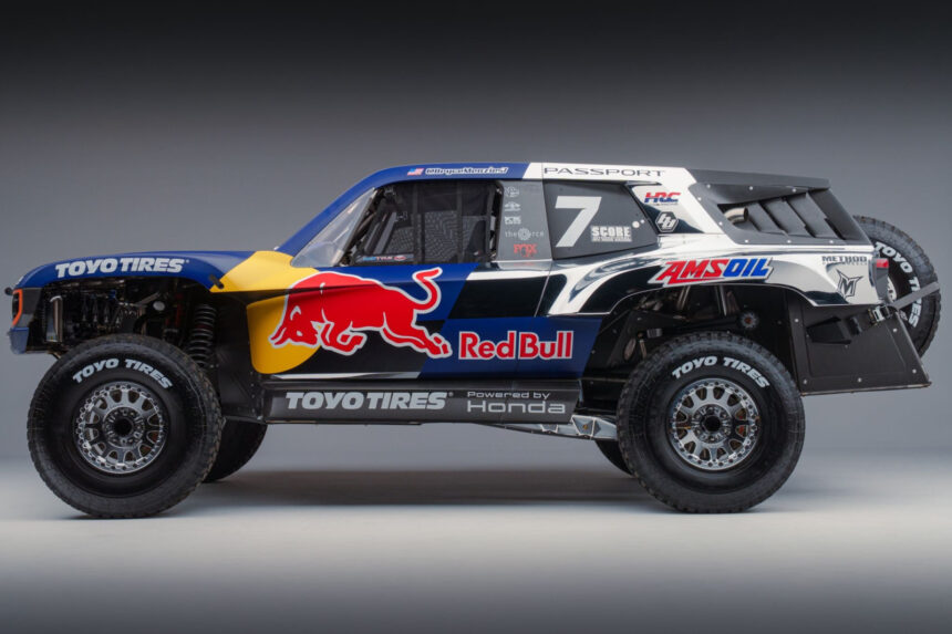 Honda estreia Trophy Truck híbrido Passport Baja Spec no SEMA 2026