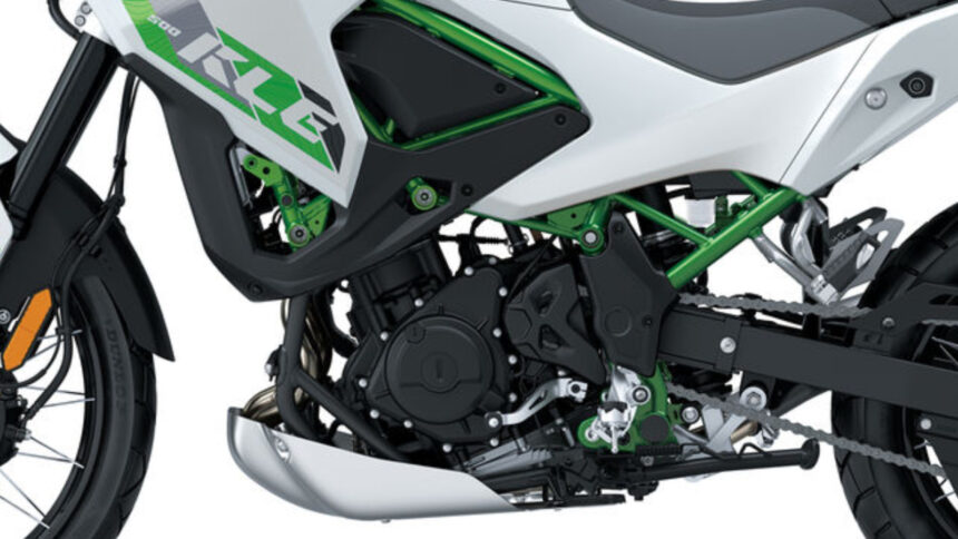 Kawasaki apresenta KLE 500 2027 SE Smartride com embreagem autoengatante