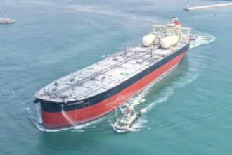 Kawasaki entrega superpetroleiro VLCC movido a GNL de 339,5 m