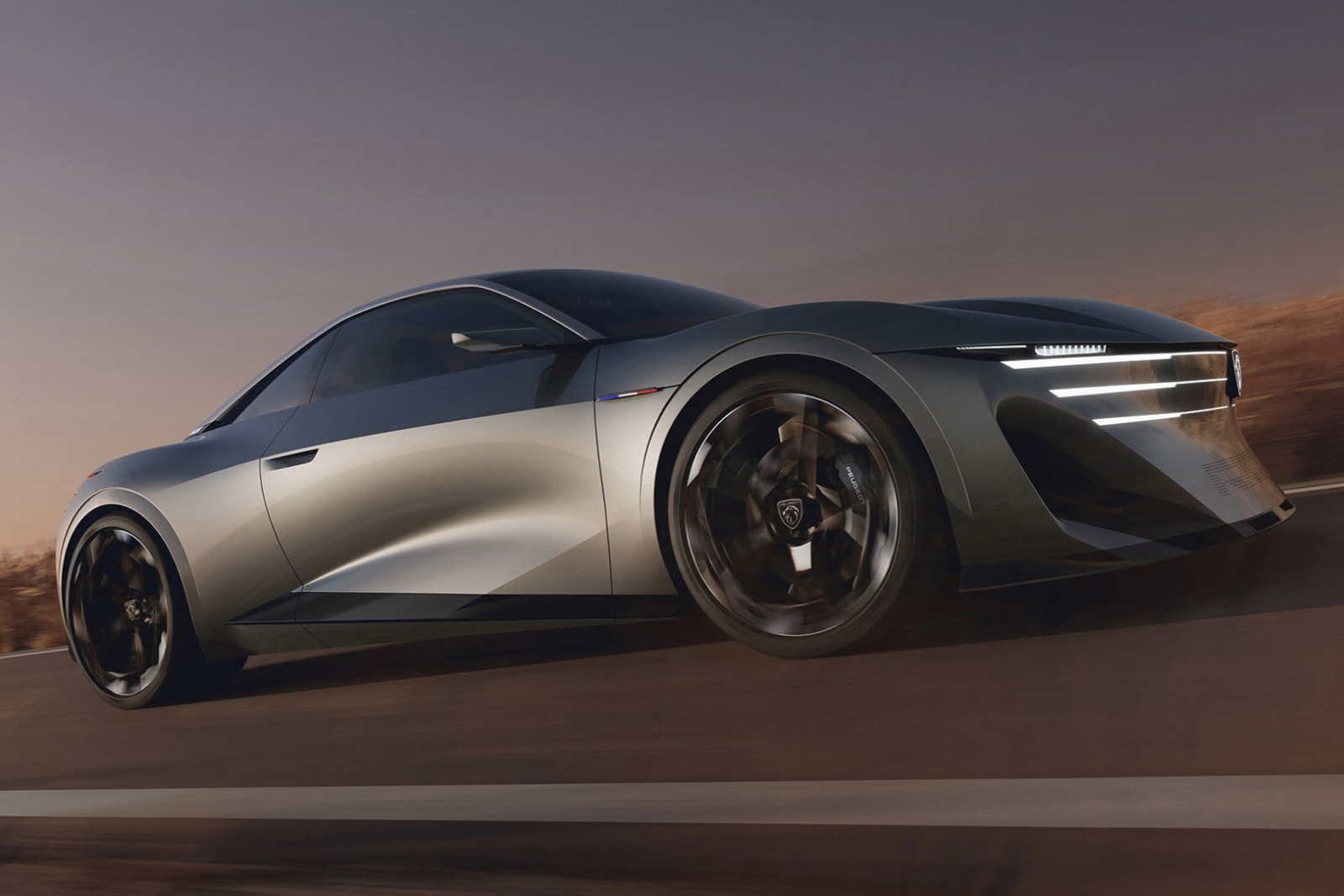 Peugeot revela RCZ Vision: cupê elétrico de 500 cv e recarga em 10 minutos
