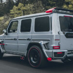 Pneu fura Mercedes-AMG G 63 Brabus de Neymar em Santos