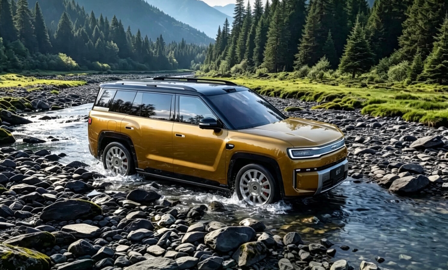 Ti 9 estreia: SUV híbrido de luxo Fang Cheng Bao anuncia 2.300 km
