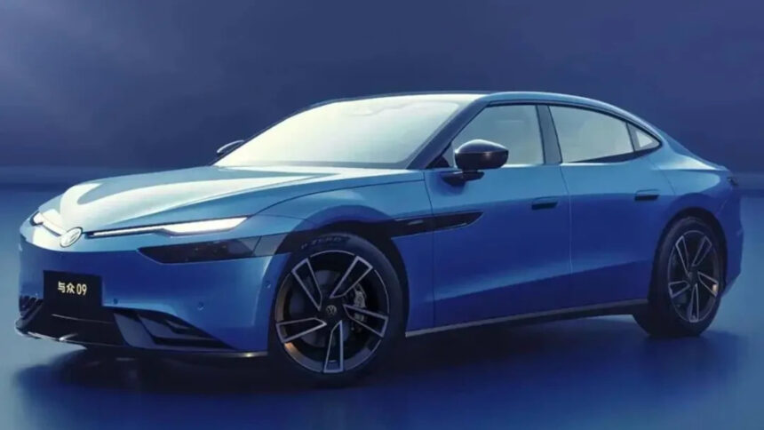 VW apresenta sedã elétrico Unyx 09 com 503 cv e recarga em 12 minutos