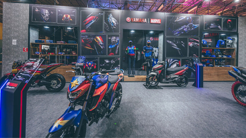 Yamaha lança edições Marvel e impulsiona vendas com estratégia pop